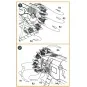 F4B-4 exhausts for CP kits, 1/48 - Clear Prop Accessories CPA48073