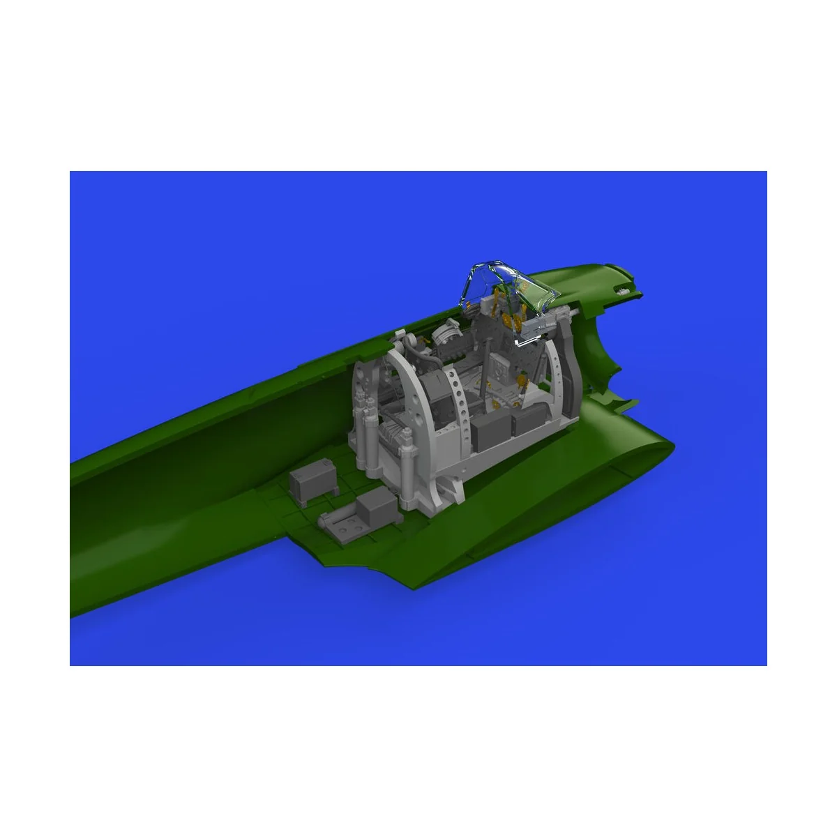 A6M2-N Rufe cockpit PRINT 1/48 EDUARD - Eduard Accessories 648850