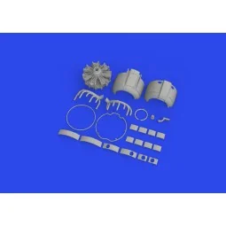 A6M2-N Rufe engine complete PRINT 1/48 EDUARD, 1/48 - Eduard Access...