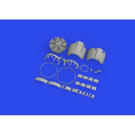 A6M2-N Rufe engine complete PRINT 1/48 EDUARD - Eduard Accessories ...