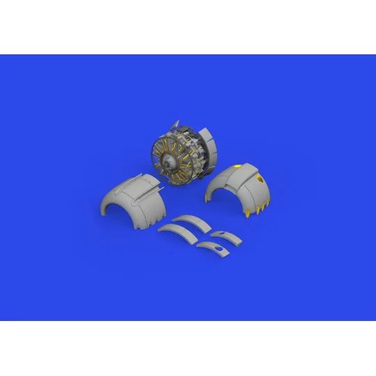 A6M2-N Rufe engine complete PRINT 1/48 EDUARD, 1/48 - Eduard Access...