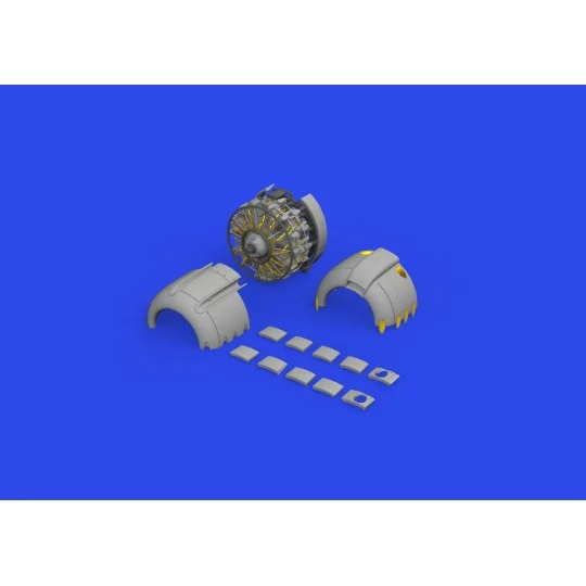 A6M2-N Rufe engine complete PRINT 1/48 EDUARD, 1/48 - Eduard Access...