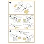 DHC-2 Beaver double-sided painting mask for Dora Wings kit, 1/48 - ...