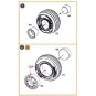Jaguar Wheels set (weighted) for Airfix kit, 1/48 - Clear Prop Acce...