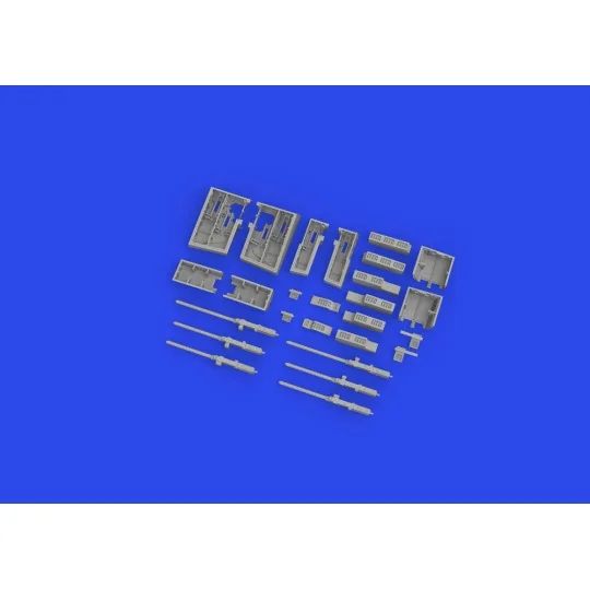 F4F-4 gun bays PRINT 1/48 EDUARD, 1/48 - Eduard Accessories 648853