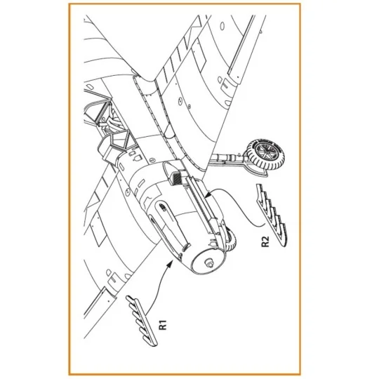 Bf-109E exhausts for Wingsy Kits, 1/48 - Clear Prop Accessories CPA...