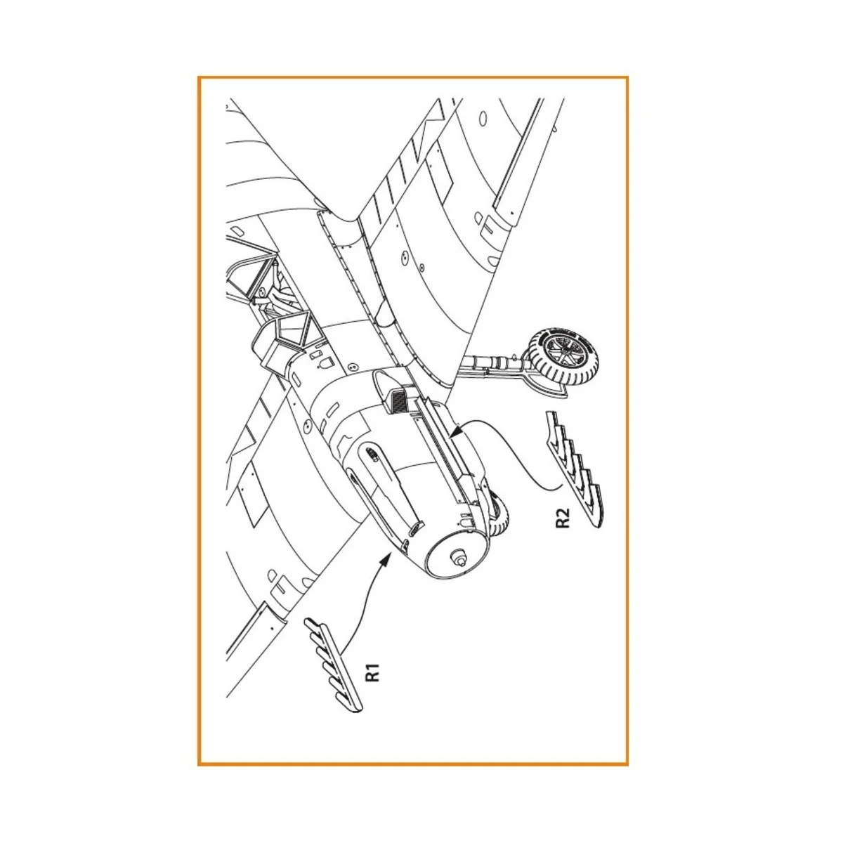 Bf-109E exhausts for Wingsy Kits, 1/48 - Clear Prop Accessories CPA...