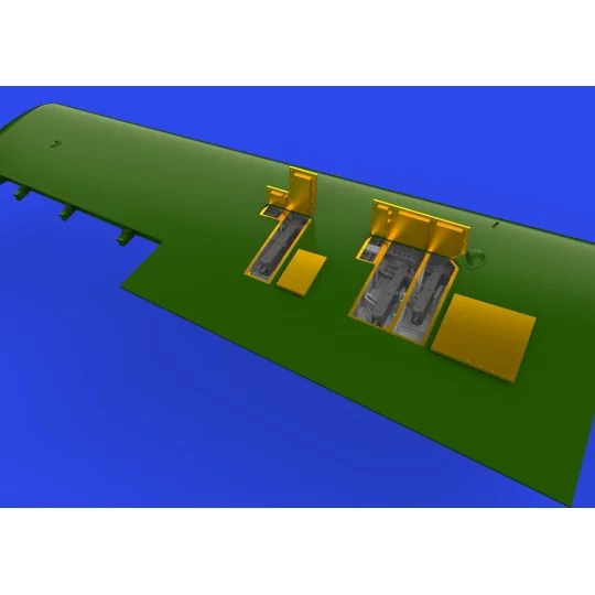 F4F-4 gun bays PRINT 1/48 EDUARD, 1/48 - Eduard Accessories 648853