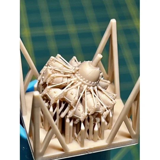 D3A2 VAL carbureted engine for Wingsy Kits, 1/48 - Clear Prop Acces...
