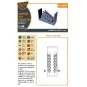 Spitfire Tr.9 exhausts for Airfix kit, 1/48 - Clear Prop Accessorie...