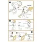 Spitfire Tr.9 double-sided painting mask for Airfix kit, 1/48 - Cle...