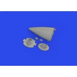 F-16 radar early PRINT 1/48 KINETIC - Eduard Accessories 648855