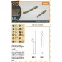 A5M Claude (early version) brass cast antennas for CP kits CP720016...