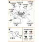 Gloster E28/39 Pioneer PE parts interior for CP kits CP72001/CP7200...
