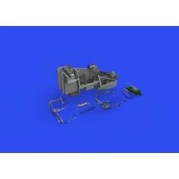 Mi-24V cockpit turquoise PRINT & SPACE 1/48 EDUARD/ZVEZDA - Eduard ...