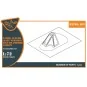 A5M2b Claude (late version) vacuum formed canopy for CP kit CP72009...