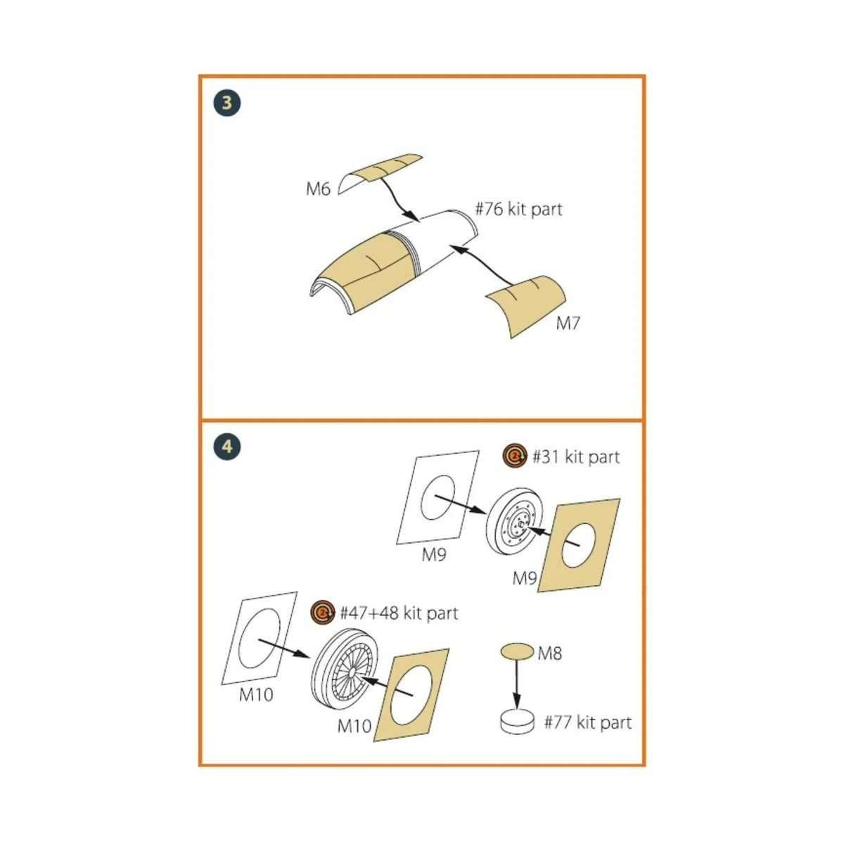 F-16 single seater painting mask for REVELL kit, 1/72 - Clear Prop ...