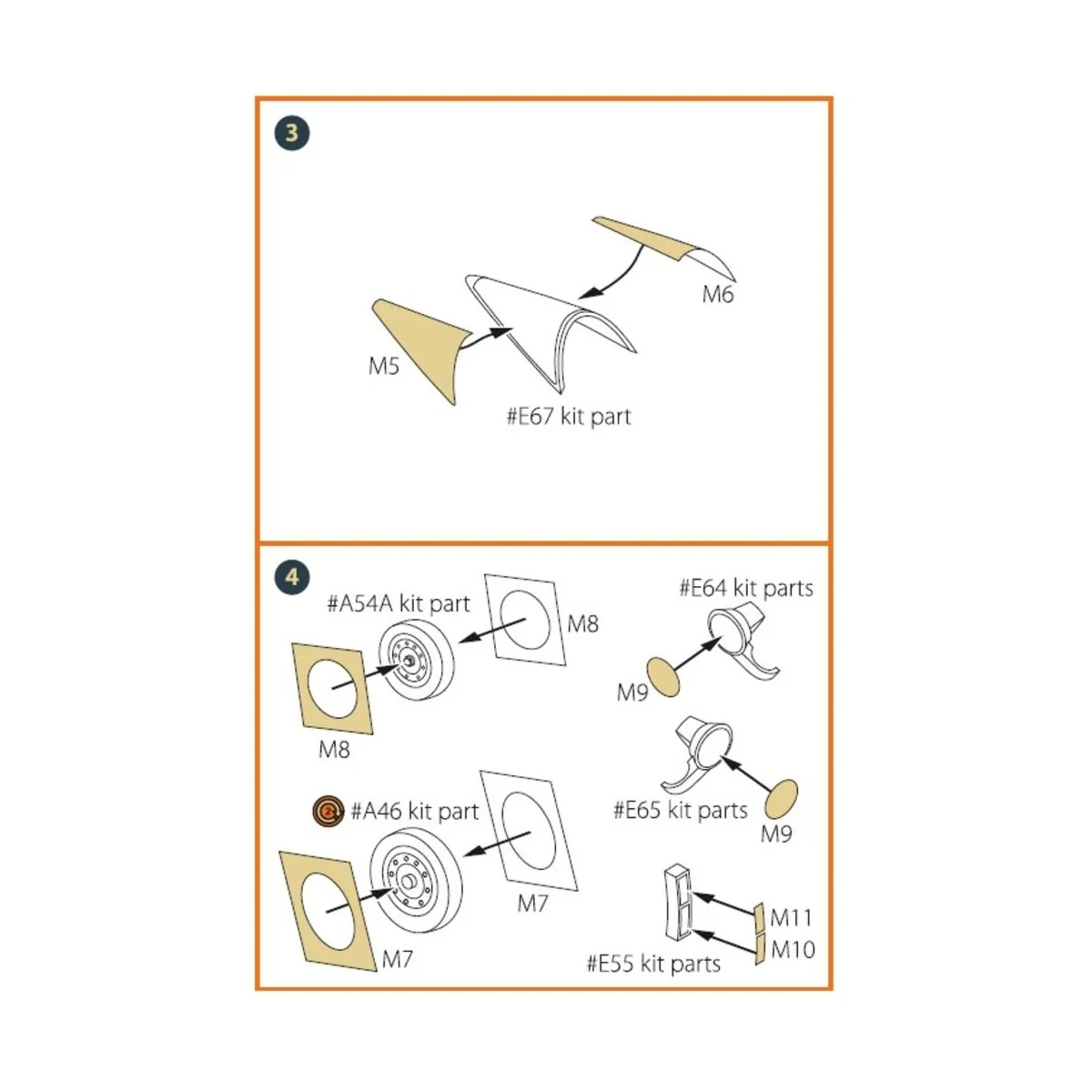 F-16 single seater painting mask for REVELL kit, 1/72 - Clear Prop ...