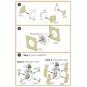 UH-2 A/B SEASPRITE for CP kit painting mask for CP kit CP72002, 1/7...