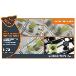 La-5 (early version) painting mask for CP kit CP72014, 1/72 - Clear... 2