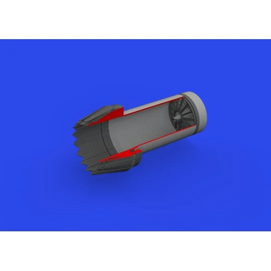 F-35A exhaust nozzle PRINT 1/48 TAMIYA, 1/48 - Eduard Accessories 6...