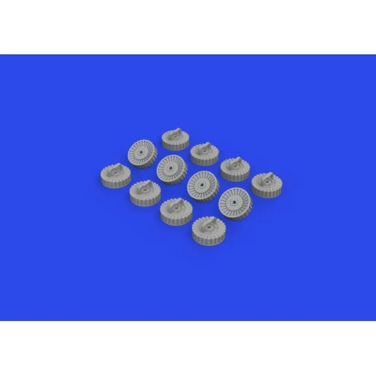 Lewis 97-cartridges ammo magazines PRINT, 1/48 - Eduard Accessories...