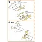 Mirage 2000C painting mask for Modelsvit kit 72073, 1/72 - Clear Pr...