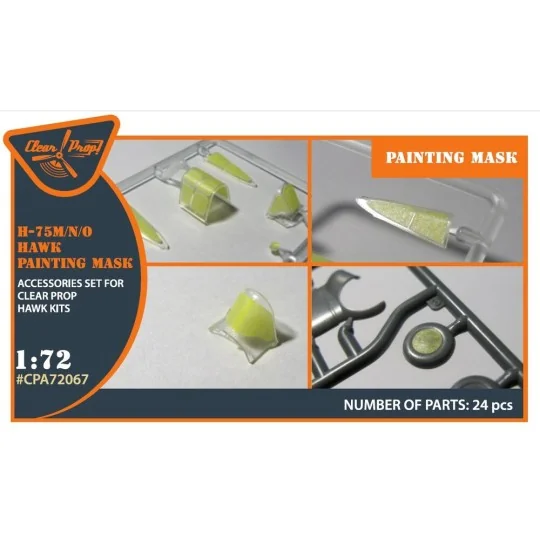 Hawk H-75 M/N/O painting mask for CP kits CP72021/CP72022/CP72029, ...