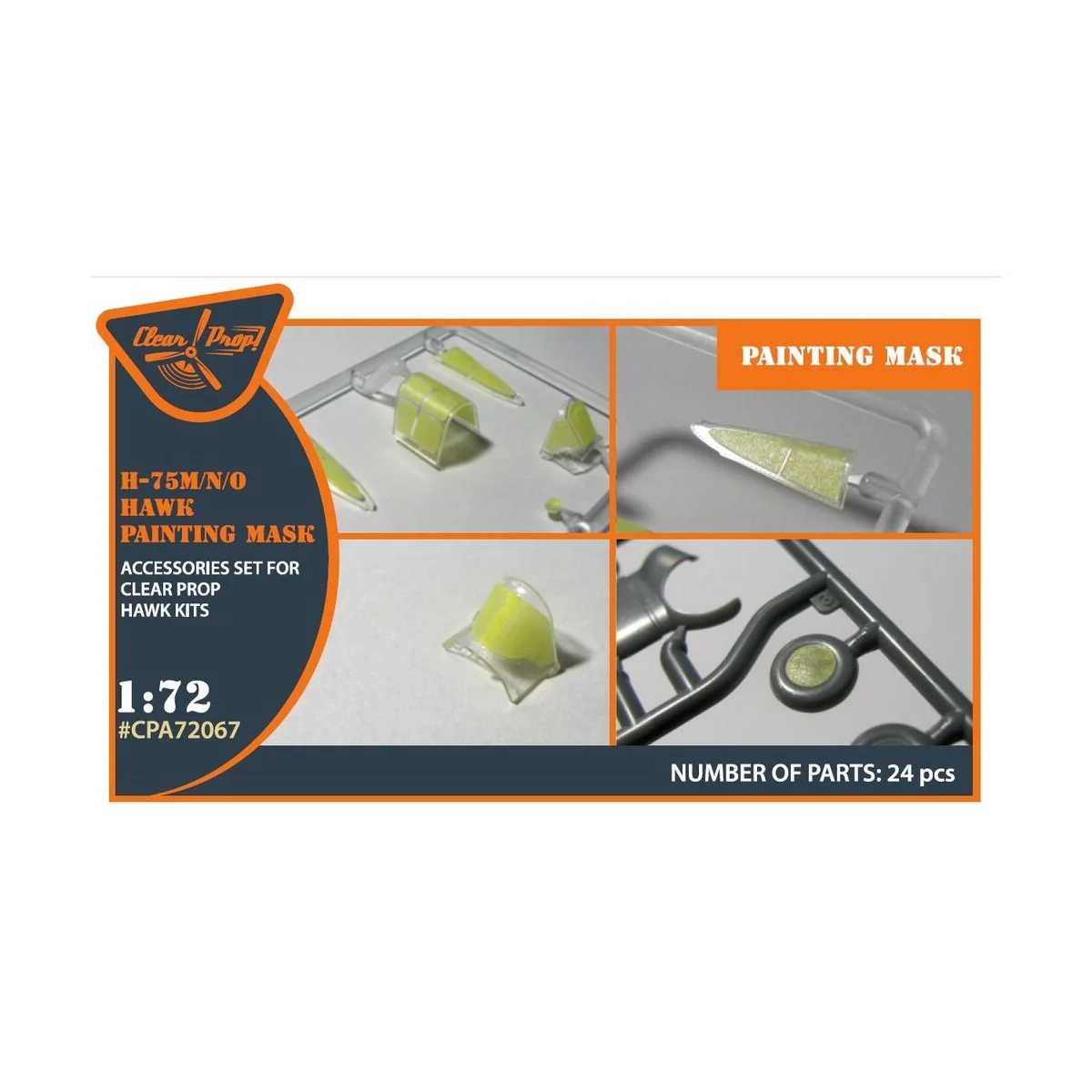 Hawk H-75 M/N/O painting mask for CP kits CP72021/CP72022/CP72029, ...