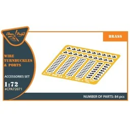 Wire Turnbuckles and ports PE set for CP kits DH.9a/R-1/MR-1, 1/72 ...
