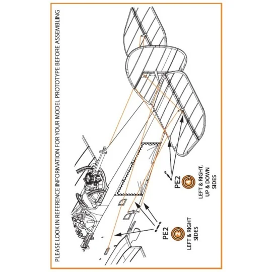 Wire Turnbuckles and ports PE set for CP kits DH.9a/R-1/MR-1, 1/72 ...