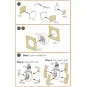 UH-2C SEASPRITE for CP kit painting mask, 1/72 - Clear Prop Accesso...