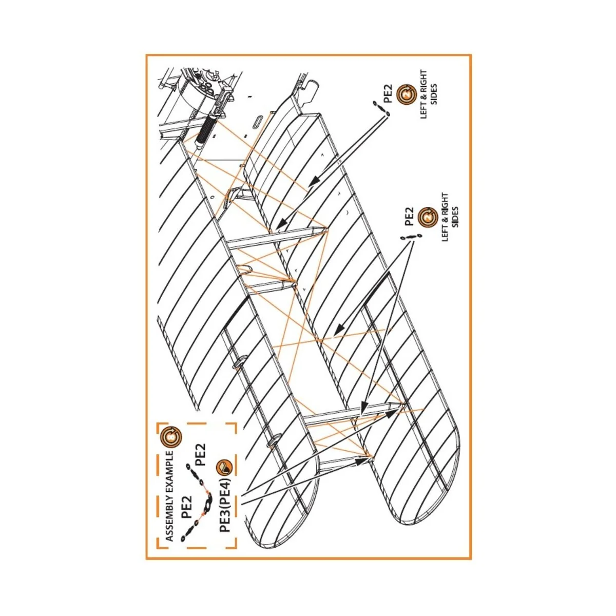 Wire Turnbuckles and ports PE set for CP kits DH.9a/R-1/MR-1, 1/72 ...