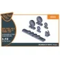 MiG-23ML, MLD, P, MLAE wheel set, 1/72 - Clear Prop Accessories CPA...