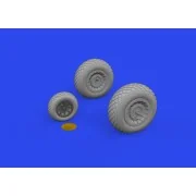 B-25J wheels 1/48 HKM, 1/48 - Eduard Accessories 648863