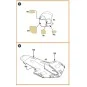 TB.2 PE parts and painting mask x2 set for CP kits, 1/72 - Clear Pr...