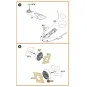 TB.2 PE parts and painting mask x2 set for CP kits, 1/72 - Clear Pr...