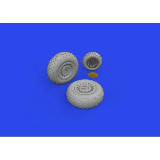 B-25J wheels 1/48 HKM - Eduard Accessories 648863