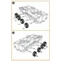 BTR-4 Wheel set for IBG kits, 1/72 - Clear Prop Accessories CPA72091