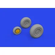 B-25J wheels 1/48 HKM - Eduard Accessories 648863