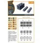 HMMWV Wheel set 37x12, 5 Tires for T-Model kits, 1/72 - Clear Prop ...