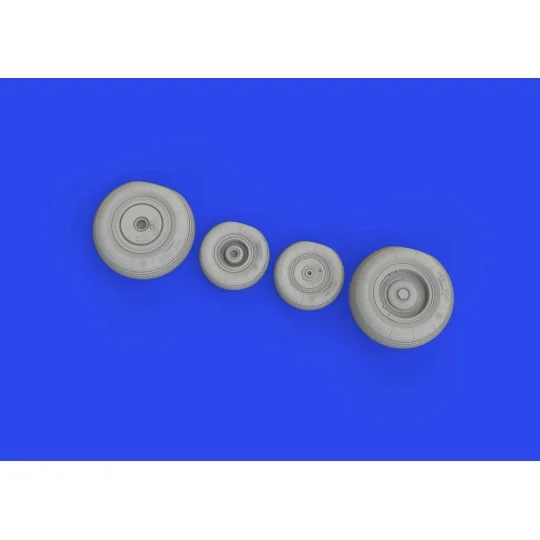 Mi-8MT wheels 1/48 ZVEZDA - Eduard Accessories 648864