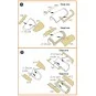 AMX Ghibli double-sided painting mask for Italeri kits, 1/72 - Clea...