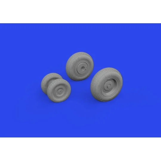 Mi-8MT wheels 1/48 ZVEZDA - Eduard Accessories 648864