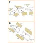 F-5F Tiger II painting mask for Italeri kits, 1/72 - Clear Prop Acc...