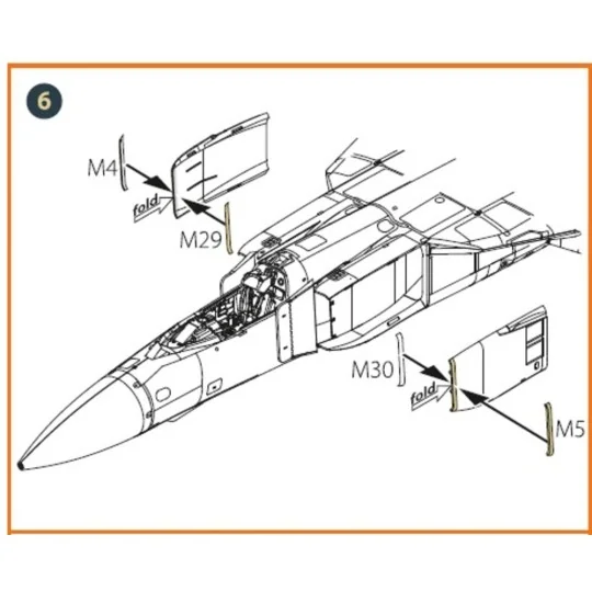 MiG-23ML, MLD, P, MLAE Exterior painting mask for CP kits, 1/72 - C...