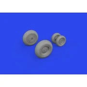 Mi-8MT wheels 1/48 ZVEZDA, 1/48 - Eduard Accessories 648864 Mi-8MT wheels 1/48 ZVEZDA, 1/48 - Eduard Accessories 648864