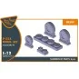F-35A wheel set, 1/72 - Clear Prop Accessories CPA72112