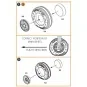 F-35A wheel set, 1/72 - Clear Prop Accessories CPA72112