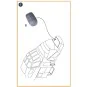 EMB-145 painting mask for A-model kits, 1/72 - Clear Prop Accessori...